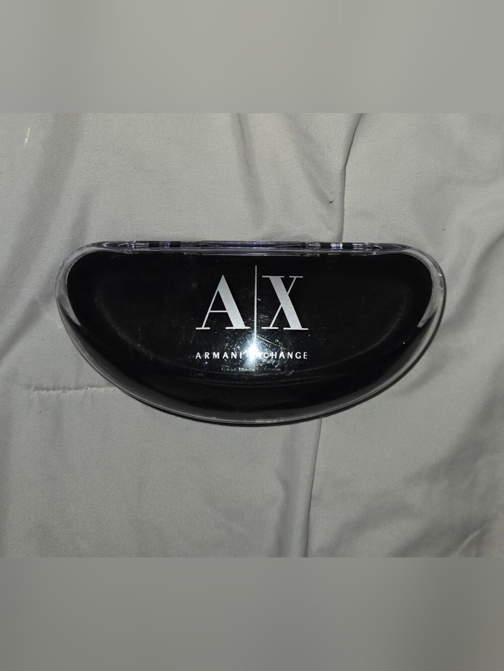 A|X Armani Exchange Black Sunglasses Case